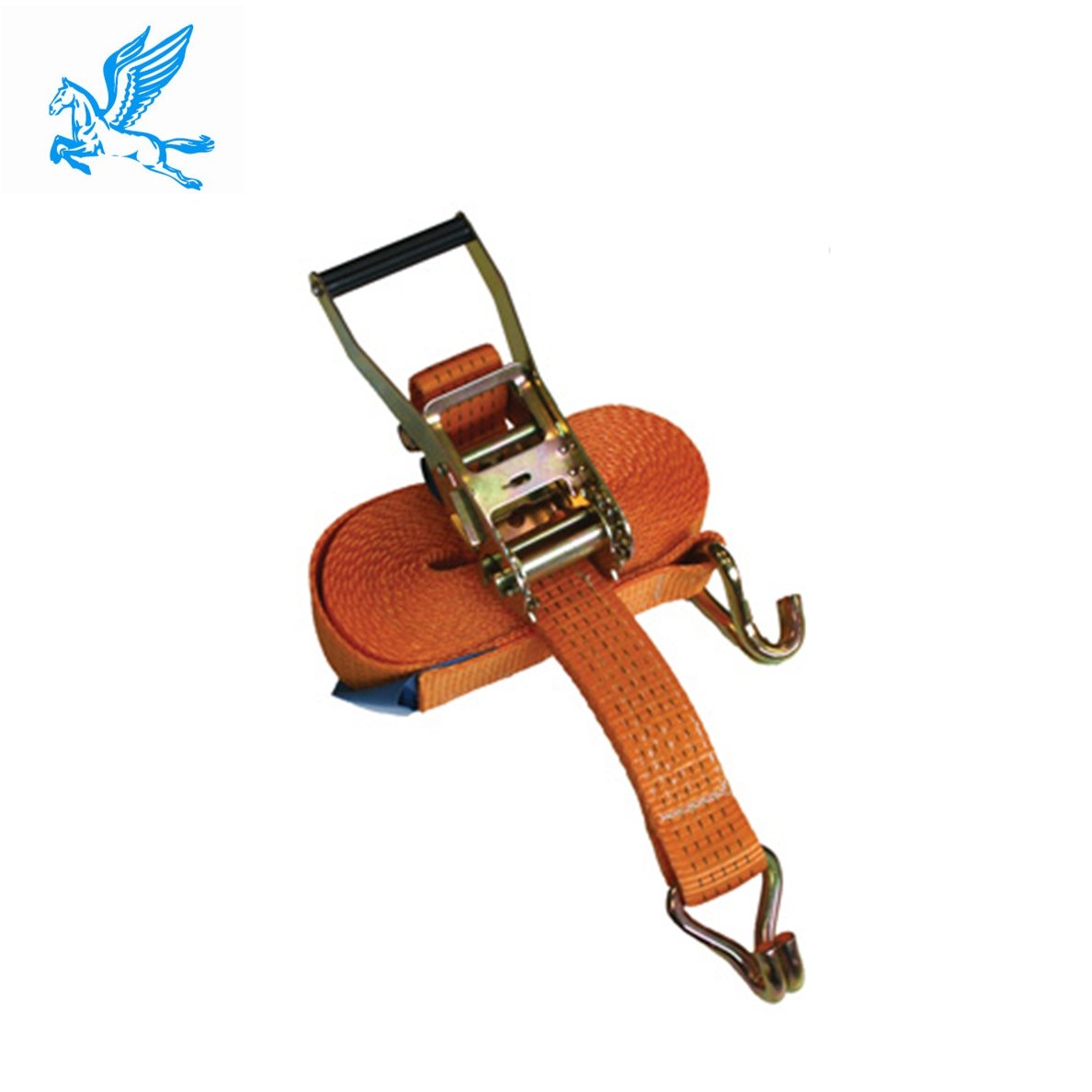 on wholesale heavy duty buckle e track auto retractable ratchet buckle tie down strap set with swan hook