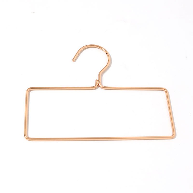 Metal Hanger Square Scarf Hanger Towel Hanger Ethnic Scarves Shawls Display Rack Hook Wholesale Price Matte Black Iron Single