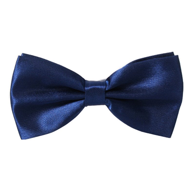 Polyester Bow Ties Women Neck Ties Solid Colors Bowtie Wedding Party Butterfly