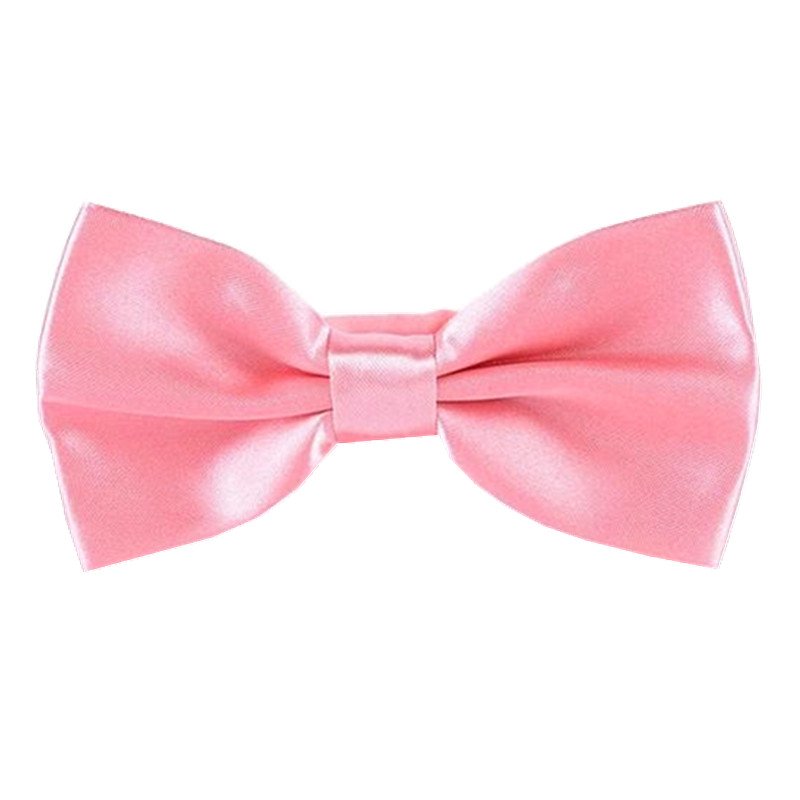 Polyester Bow Ties Women Neck Ties Solid Colors Bowtie Wedding Party Butterfly