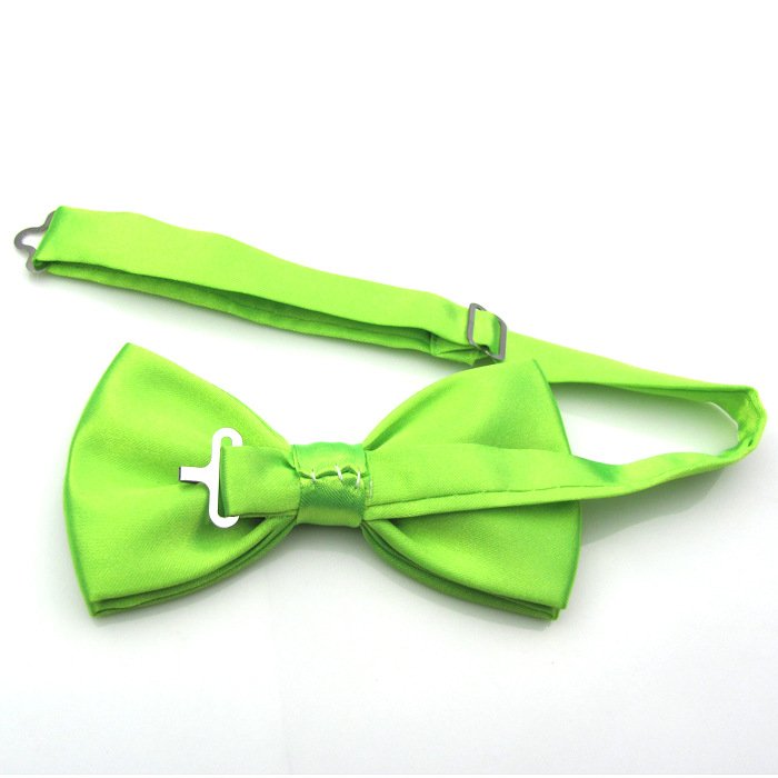 Polyester Bow Ties Women Neck Ties Solid Colors Bowtie Wedding Party Butterfly