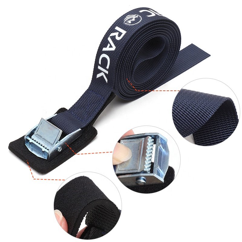 Custom logo cam buckle strap cargo lashing belt strap tie down strap for transport