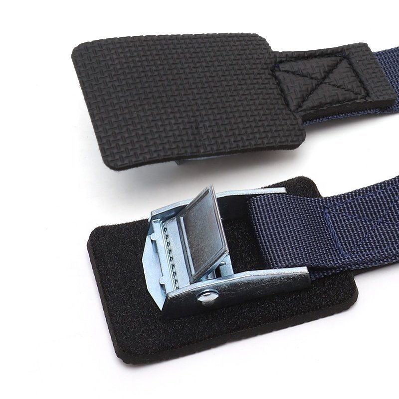 Custom logo cam buckle strap cargo lashing belt strap tie down strap for transport