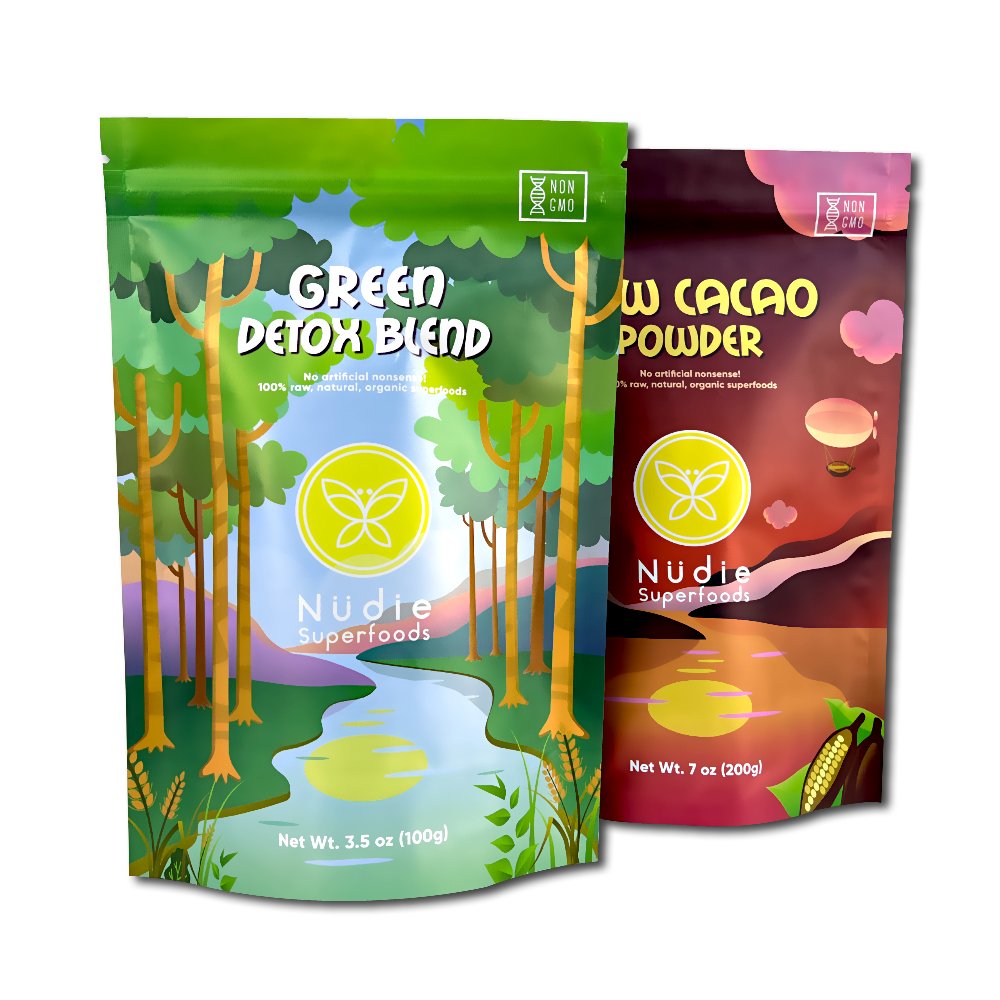 Custom plastic packaging bags aluminum foil superfood cookie snack candy food stand up zipper pouch