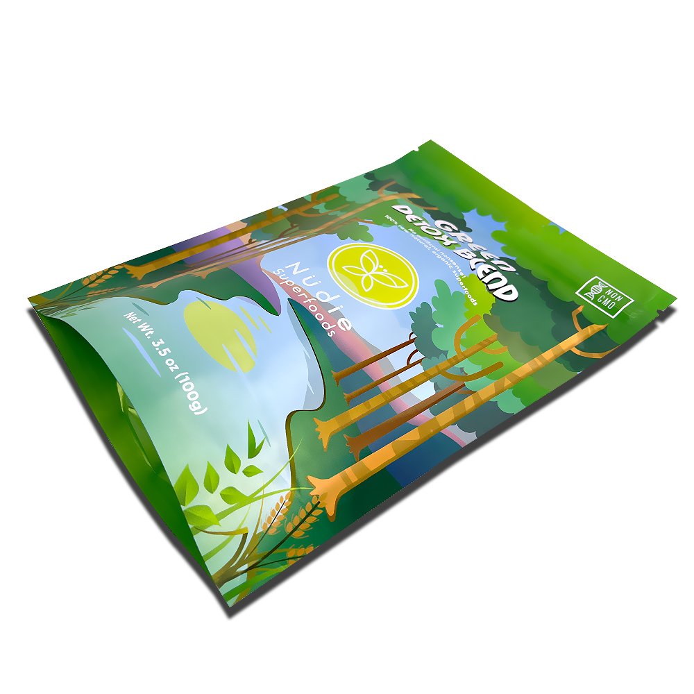 Custom plastic packaging bags aluminum foil superfood cookie snack candy food stand up zipper pouch