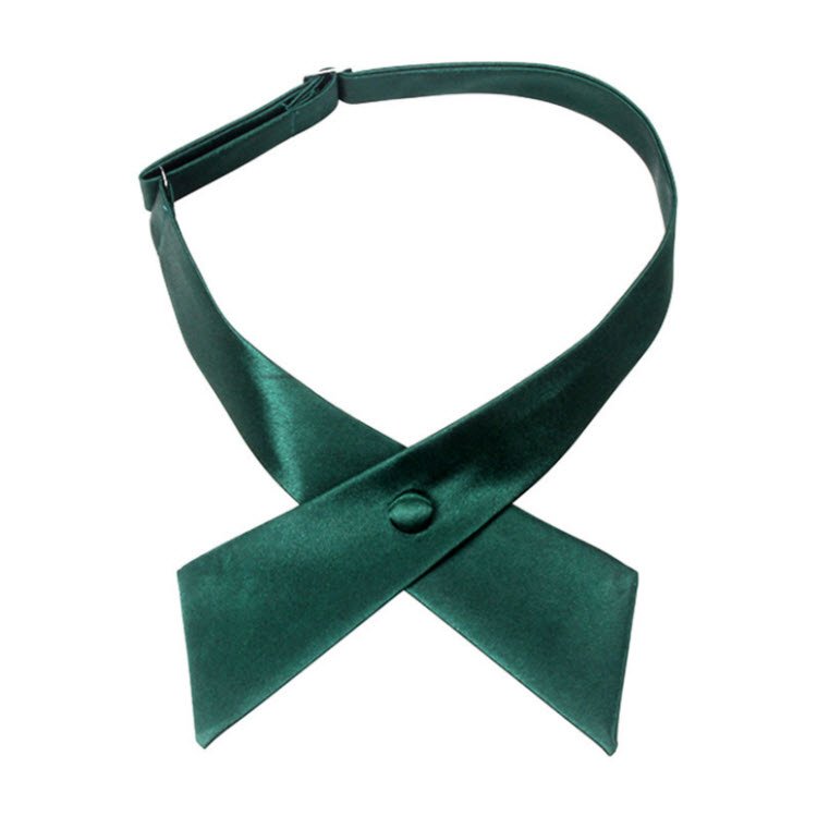 Plain Dyed Men Bow Ties Women Cross Bowties Party Favor Adjustable Bow Tie