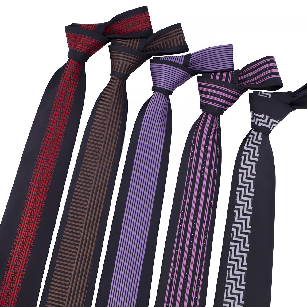 RunLin Manufacturer Customization Luxury Woven Jacquard Mens Tie Sets Gift Box Silk Ties