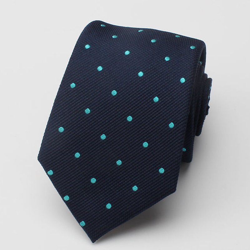 Business Suit Accessories Wholesale Customs Fashion All Kinds Of Silk Dot Manufacturer Luxury Pure Silk Neckties for Men