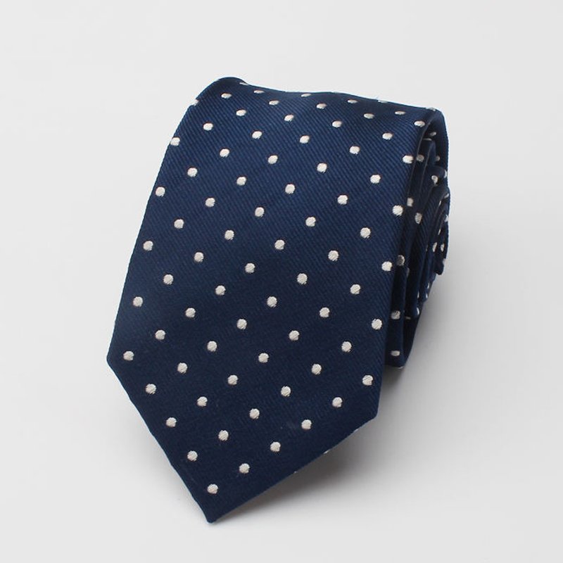 Business Suit Accessories Wholesale Customs Fashion All Kinds Of Silk Dot Manufacturer Luxury Pure Silk Neckties for Men