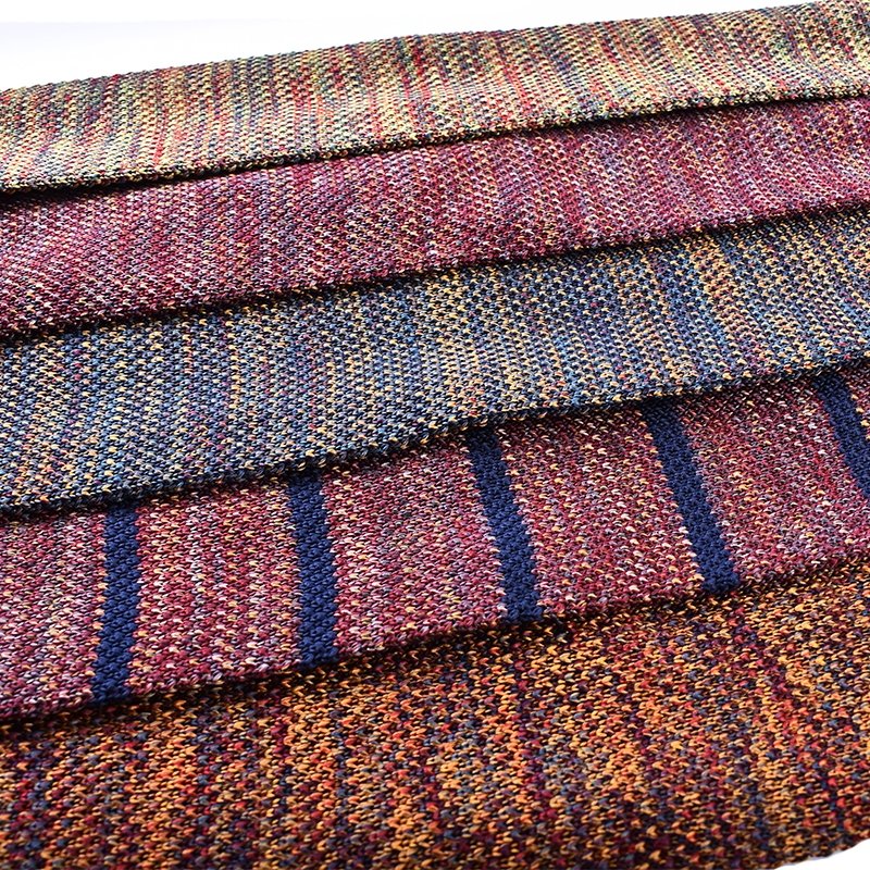 Polyester Man Tie With Arrow Head Knitted Design Available In Multiple Colors
