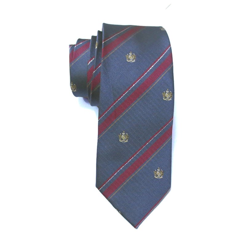 guangzhou natural rolled spider silk tie seven fold