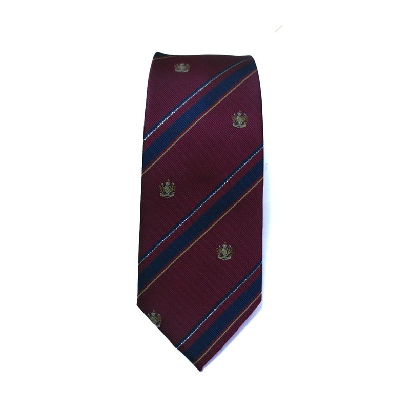 guangzhou natural rolled spider silk tie seven fold