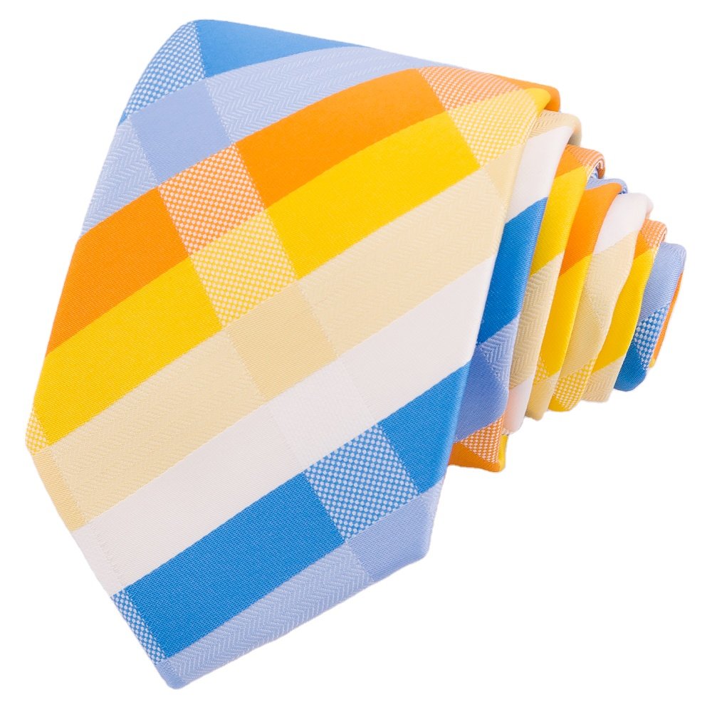 Manxiang Handmade Striped Microfiber Polyester Men's Wholesale Cheap Necktie