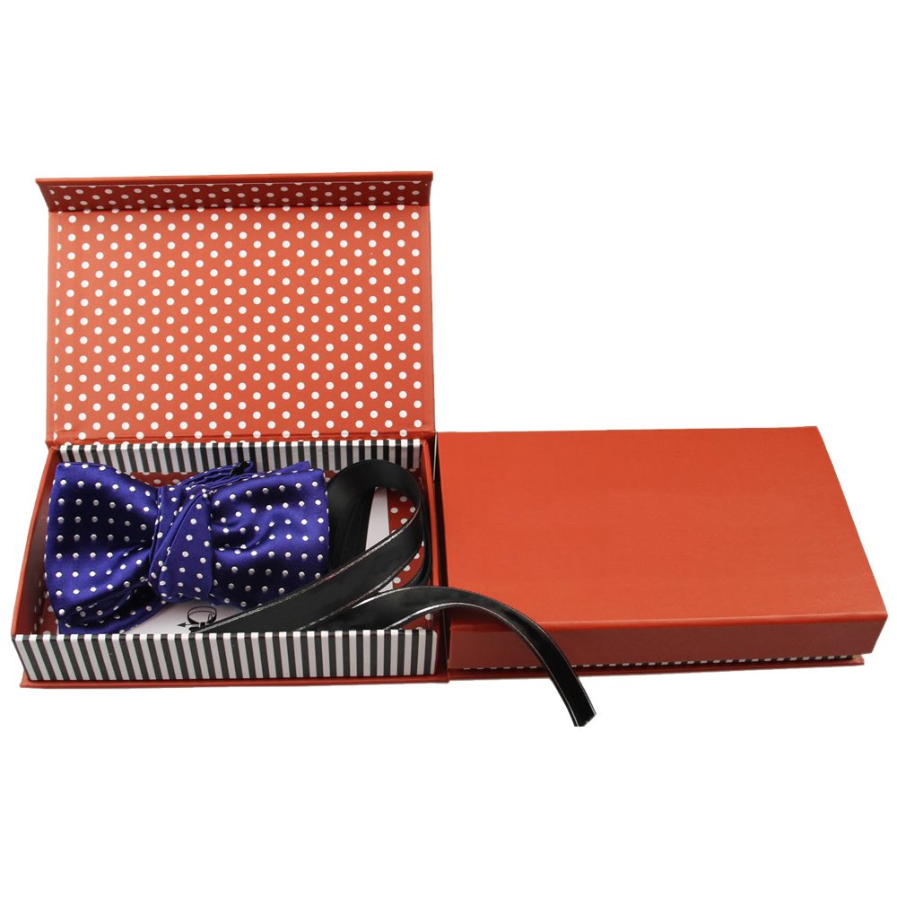 wholesale custom bow necktie gift paper tie box