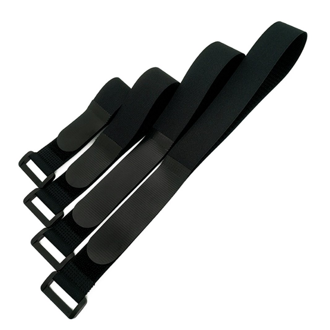 Top Quality Self Locking Flexible Fabric Wire Management Luggage Ski Hook And Loop Buckle Cable Tie Velcroes Strap