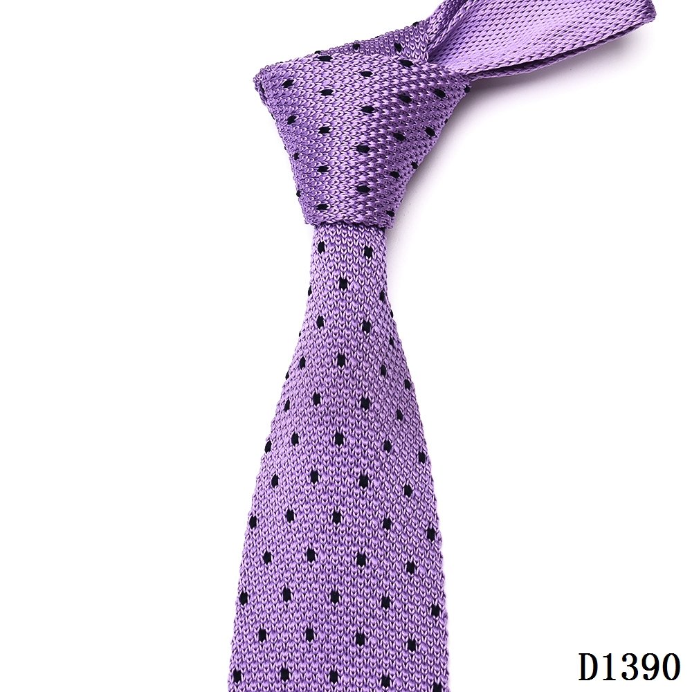 Yili China Factory Supplier Custom Made Men Slim Seamless Polyester Knitted Ties Men