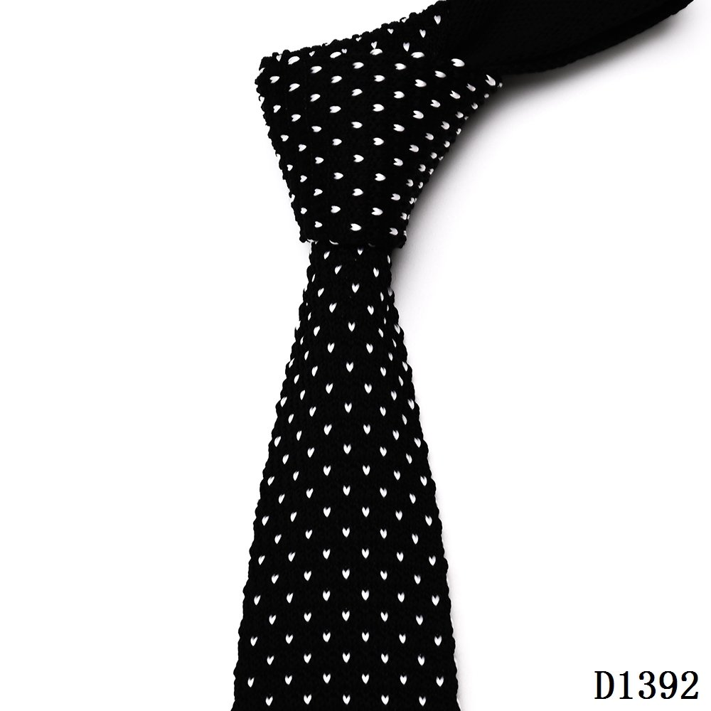 Yili China Factory Supplier Custom Made Men Slim Seamless Polyester Knitted Ties Men