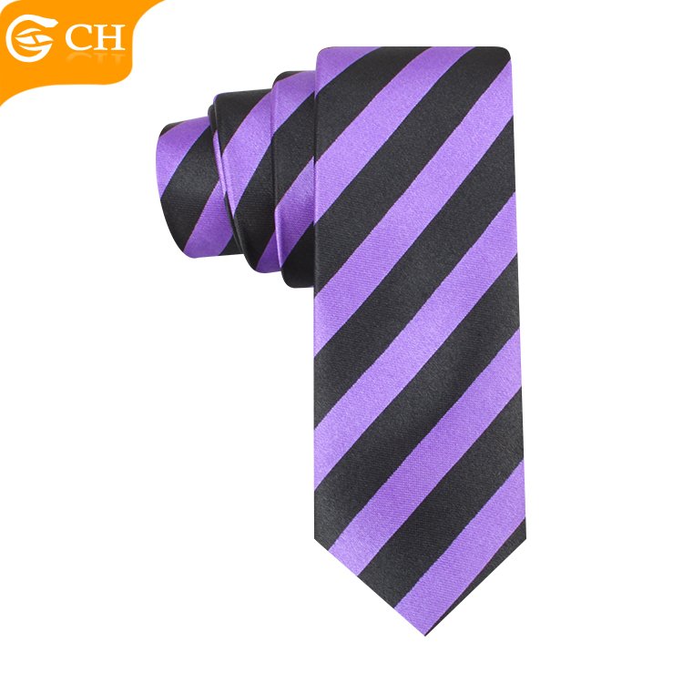 OEM Latest Designer Unisex Uniform Polyester Neckties jacquard Woven Import Personalized Striped Custom Tie