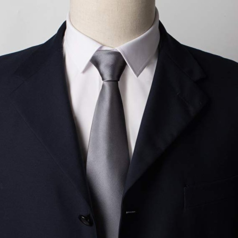Oemtailor Custom polyester silk necktie Solid colour 5cm neck tie bowties