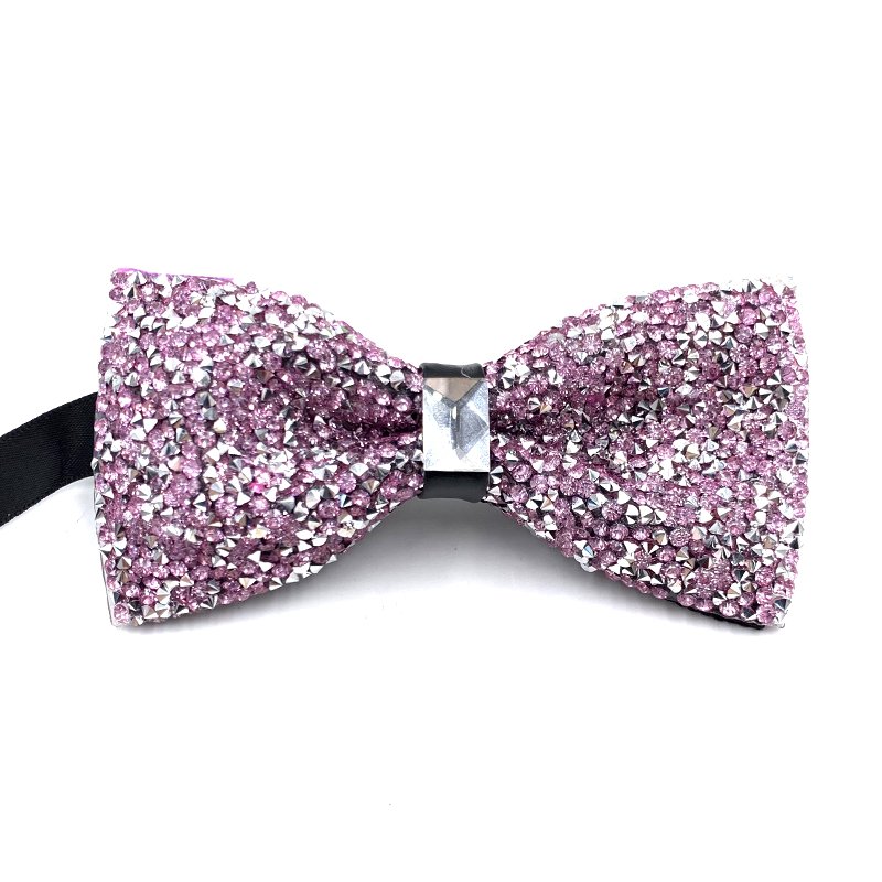 Luxury Diamond Crystal Gem Bowties Men Fashion Wedding Party gravatas Neckwear Banquet Male Bow Tie Suit Accessories