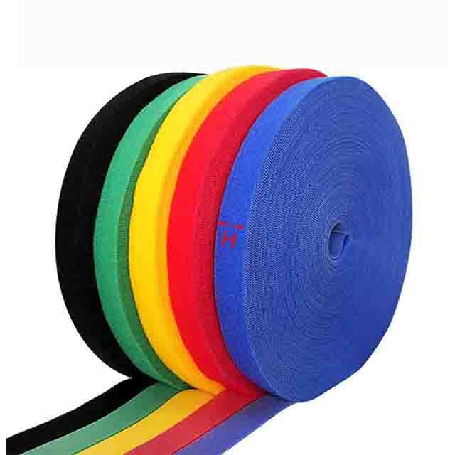 Nylon Cable Tie Fasteners Self-Adhesive Reusable Shoulder Straps Double-Sided Self-Gripping Fasteners Cable Management