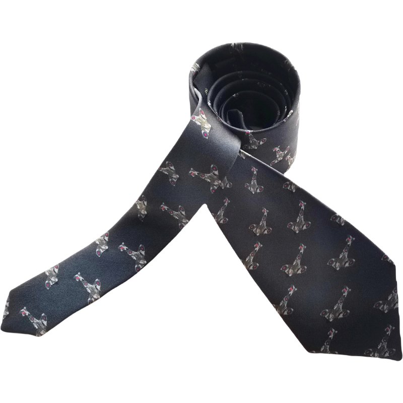 Neckties for Men 100% Silk Printed Necktie