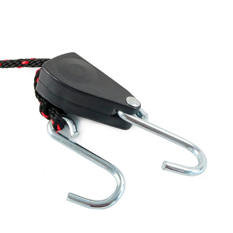 Factory Production Adjustable 1/4 Inch Grow Light Pully Hanging Rope Ratchet Tensioner Tie Down