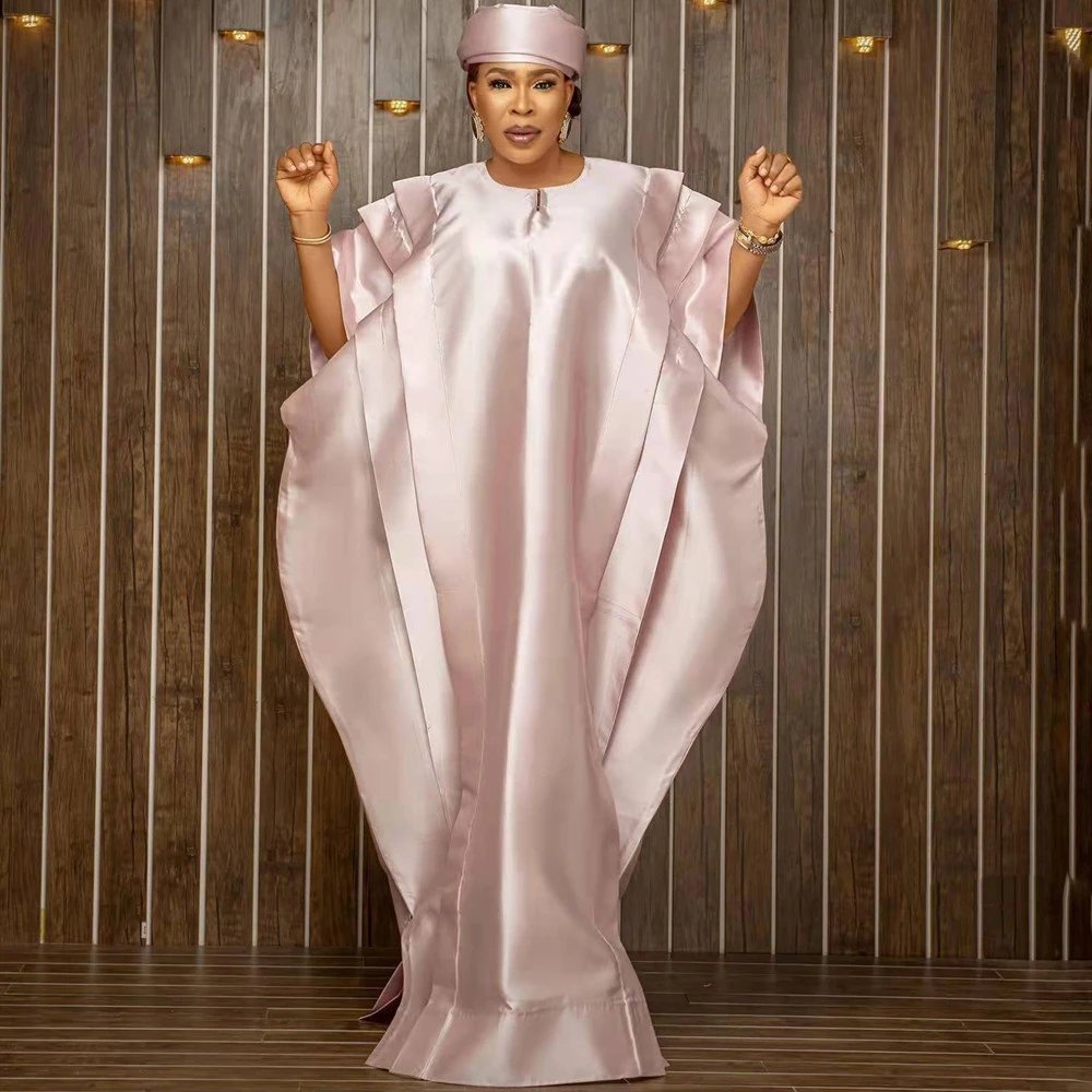 Kaftan African Boubou Dresses for Women 2023 Traditional Loose Abaya Dubai Muslim Nigeria Clothes Robe Africaine Femme