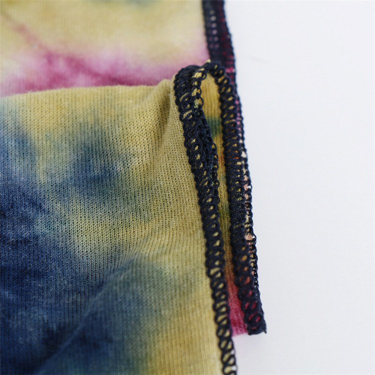 New style Latest Stylish Islamic Muslim Women Lady Scarves custom modal jersey tie dye stretch hijab scarf