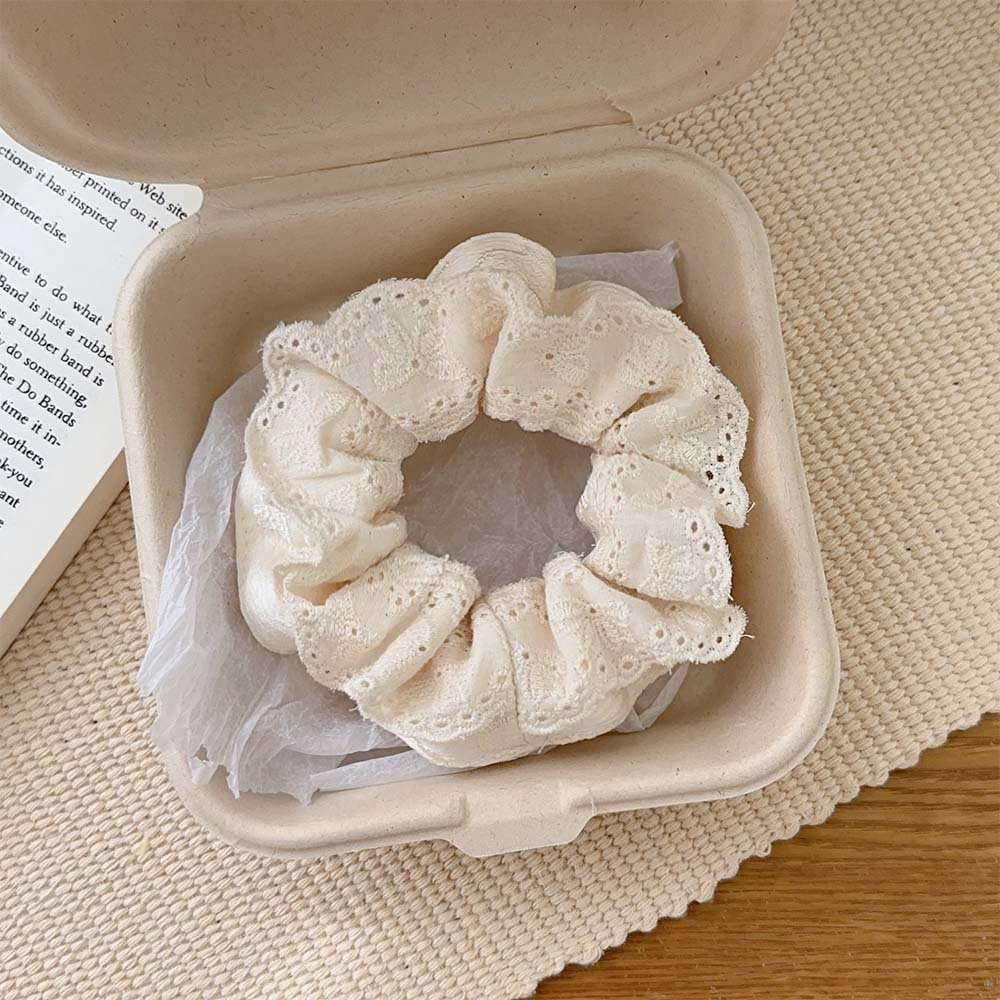Hair Loop New Lace Headband High Grade head wear Tie Ball Hair Ornament Hair rope