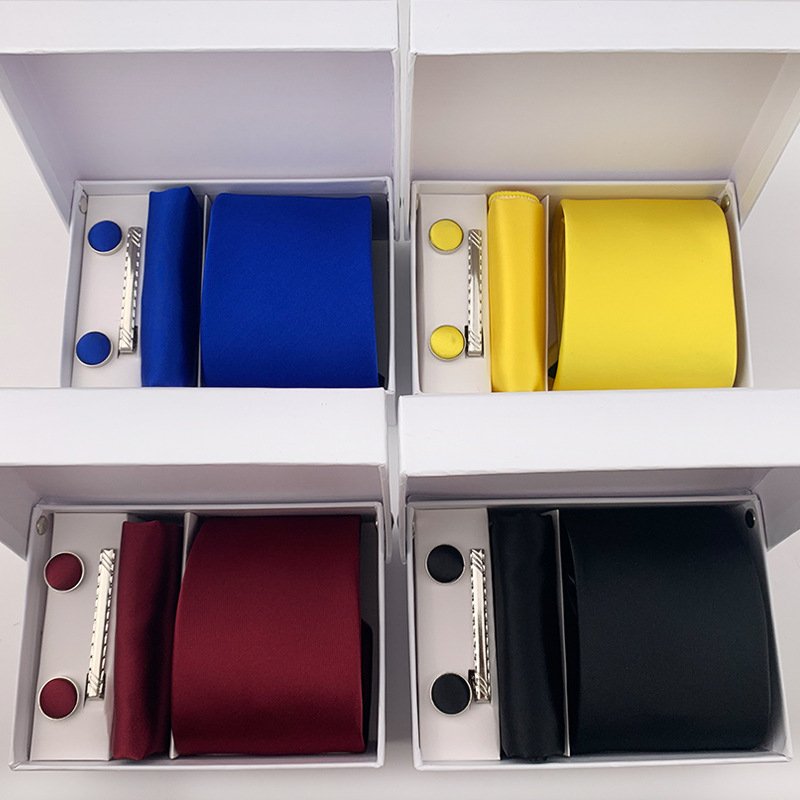 2024 Aiyoo tie Gift Box Silk Ties for Mens tie box set