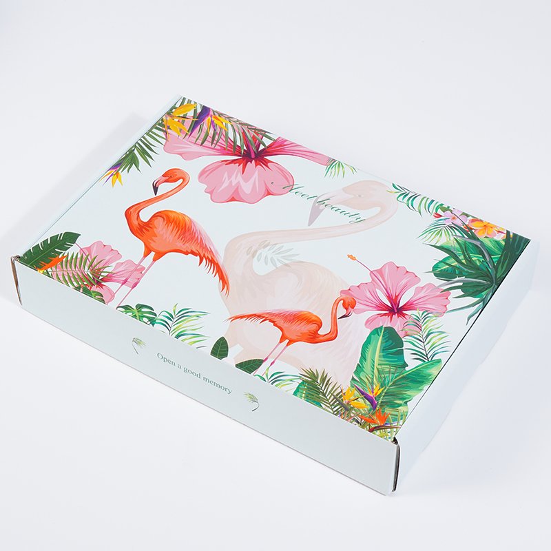 Recyclable Custom Printed Folding Cosmetic Packing Postal Box Custom Packaging Mailer Shipping Corrugated Cardboard Paper Boxes
