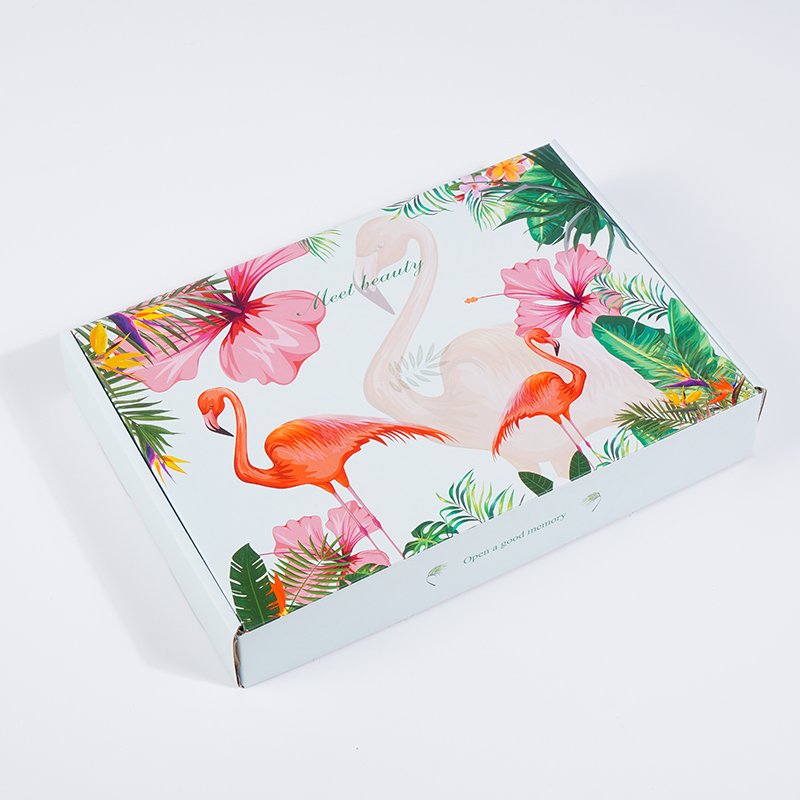 Recyclable Custom Printed Folding Cosmetic Packing Postal Box Custom Packaging Mailer Shipping Corrugated Cardboard Paper Boxes