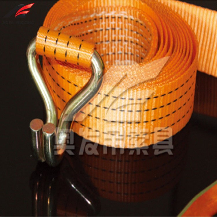 hot sale Heavy Duty 2.5t 5t cargo lashing rachet tie down strap for car transportation