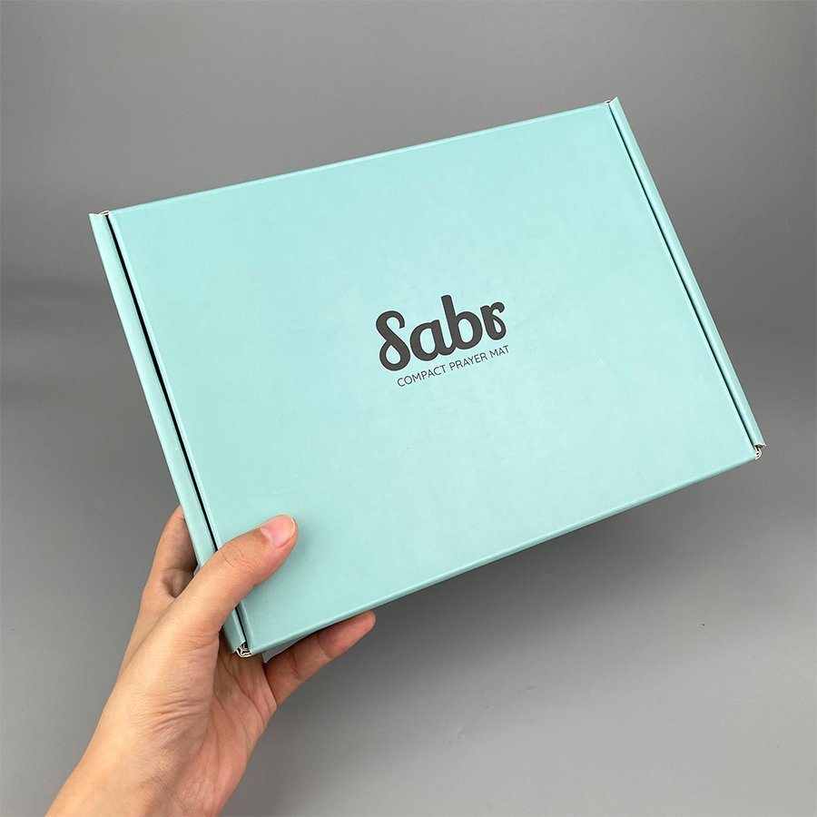 Wholesale Mint Green Recyclable Beauty Products Corrugated Board Cmyk Printed Mailer Box For Clothing