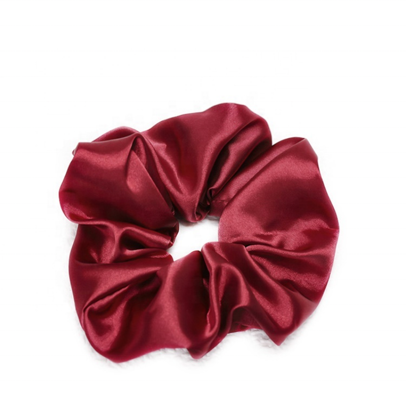 Fashion Ponytail Holder Elastic Hair Bands Korean High Quality Silk Hair Tie Satin Hair Scrunchies For Women Girls