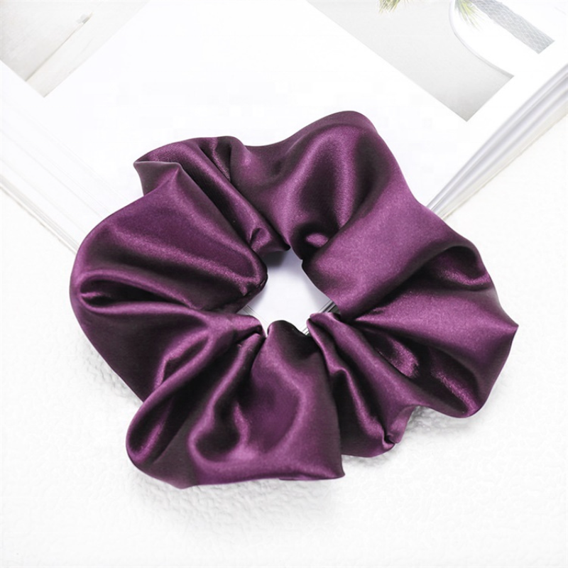Fashion Ponytail Holder Elastic Hair Bands Korean High Quality Silk Hair Tie Satin Hair Scrunchies For Women Girls