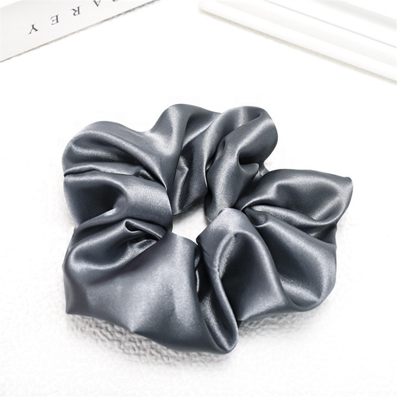 Fashion Ponytail Holder Elastic Hair Bands Korean High Quality Silk Hair Tie Satin Hair Scrunchies For Women Girls