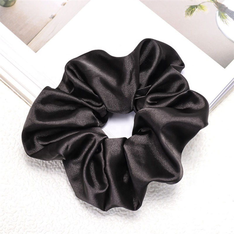 Fashion Ponytail Holder Elastic Hair Bands Korean High Quality Silk Hair Tie Satin Hair Scrunchies For Women Girls