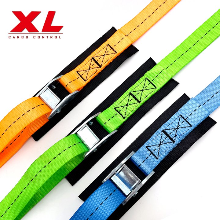 1" Cam Buckle Tie Down Lashing Straps Endless Polyester Lashing Strap With Cam Buckle