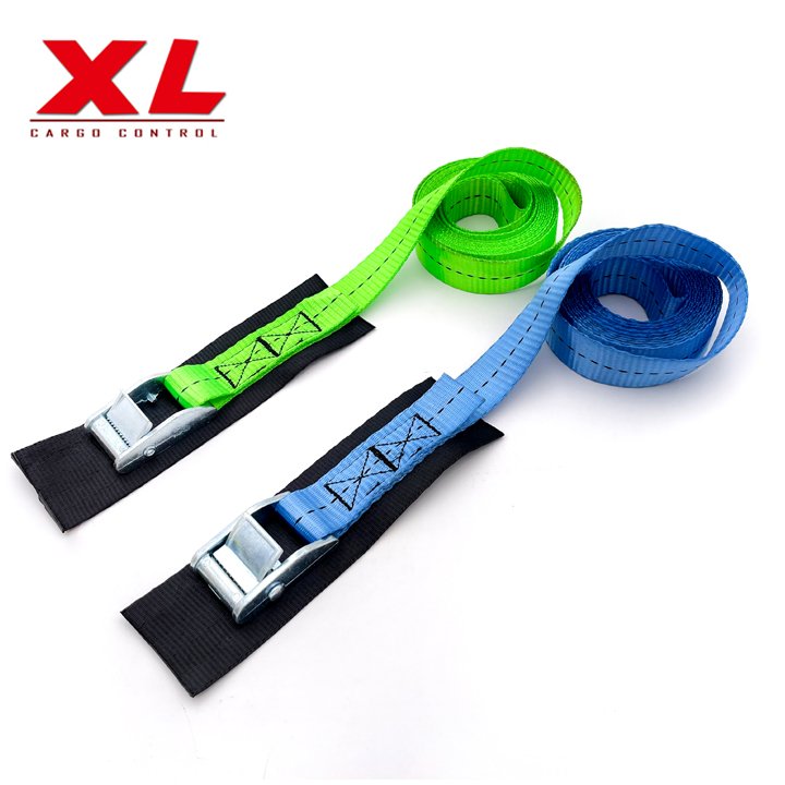 1" Cam Buckle Tie Down Lashing Straps Endless Polyester Lashing Strap With Cam Buckle