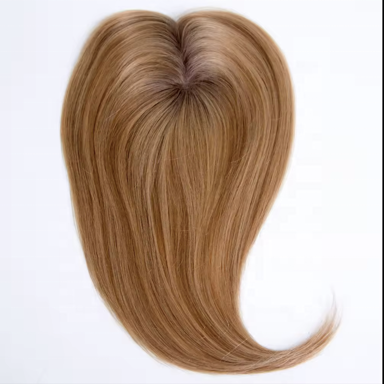 5.5''x6'' 3''x5'' Mono Base Hair Topper for Women Real Human Hair European Blonde Hair Toppers