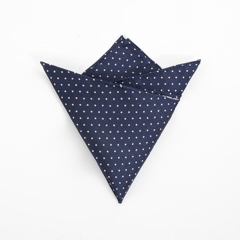 Hamocigia Wholesale Custom Men's Silk Jacquard Woven Neck Tie And Hanky Cufflink Tie Set