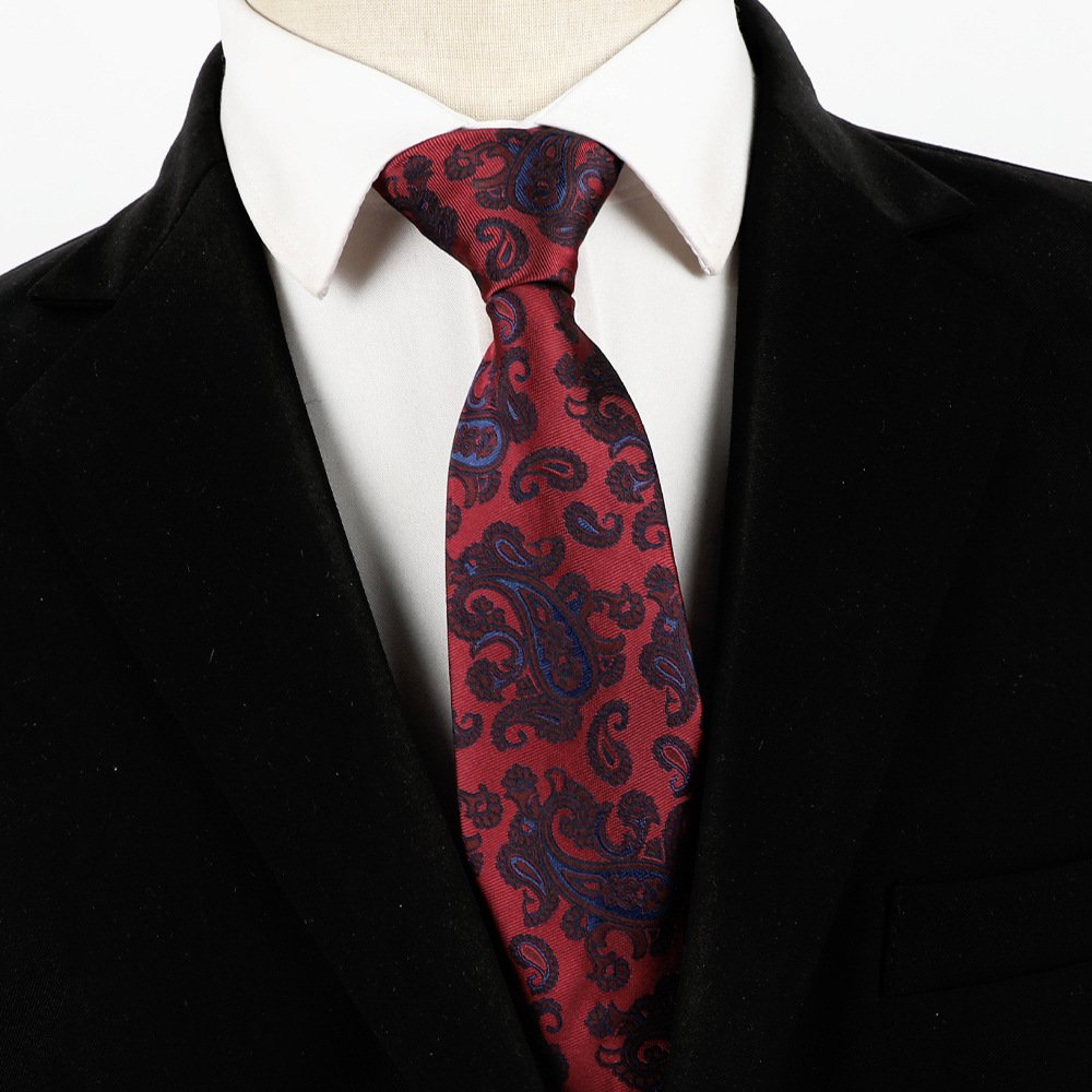 Men's formal business office free wear easy pull men's tie casual fashion 2024 spring new men's tie