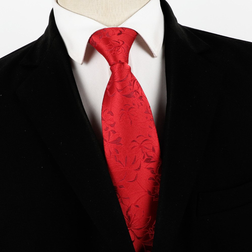 Men's formal business office free wear easy pull men's tie casual fashion 2024 spring new men's tie