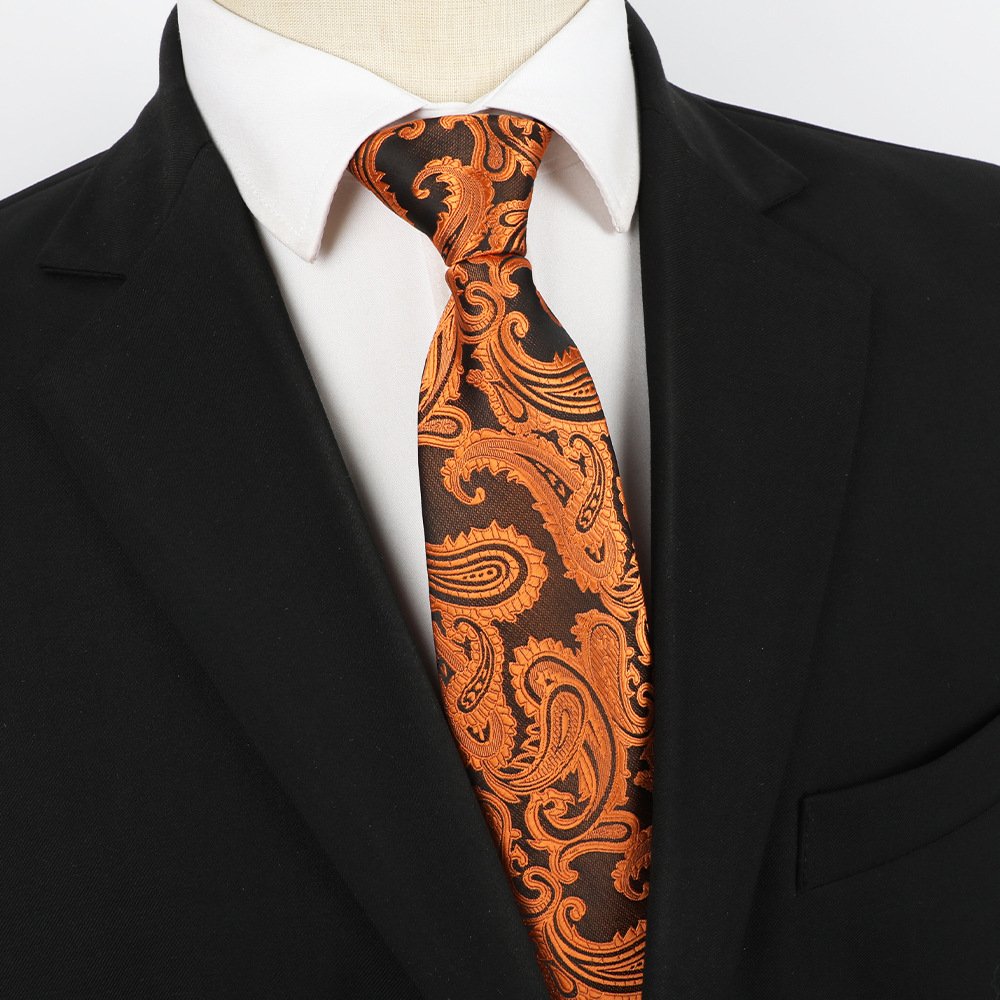 Men's formal business office free wear easy pull men's tie casual fashion 2024 spring new men's tie