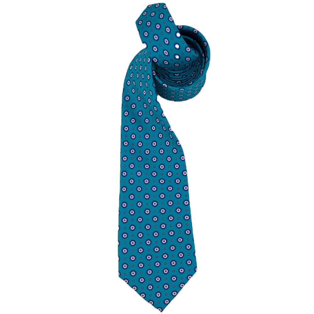 Manxiang Factory Handmade Men Natural Woven Jacquard Silk Tie