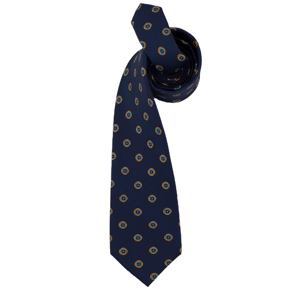 Manxiang Factory Handmade Men Natural Woven Jacquard Silk Tie