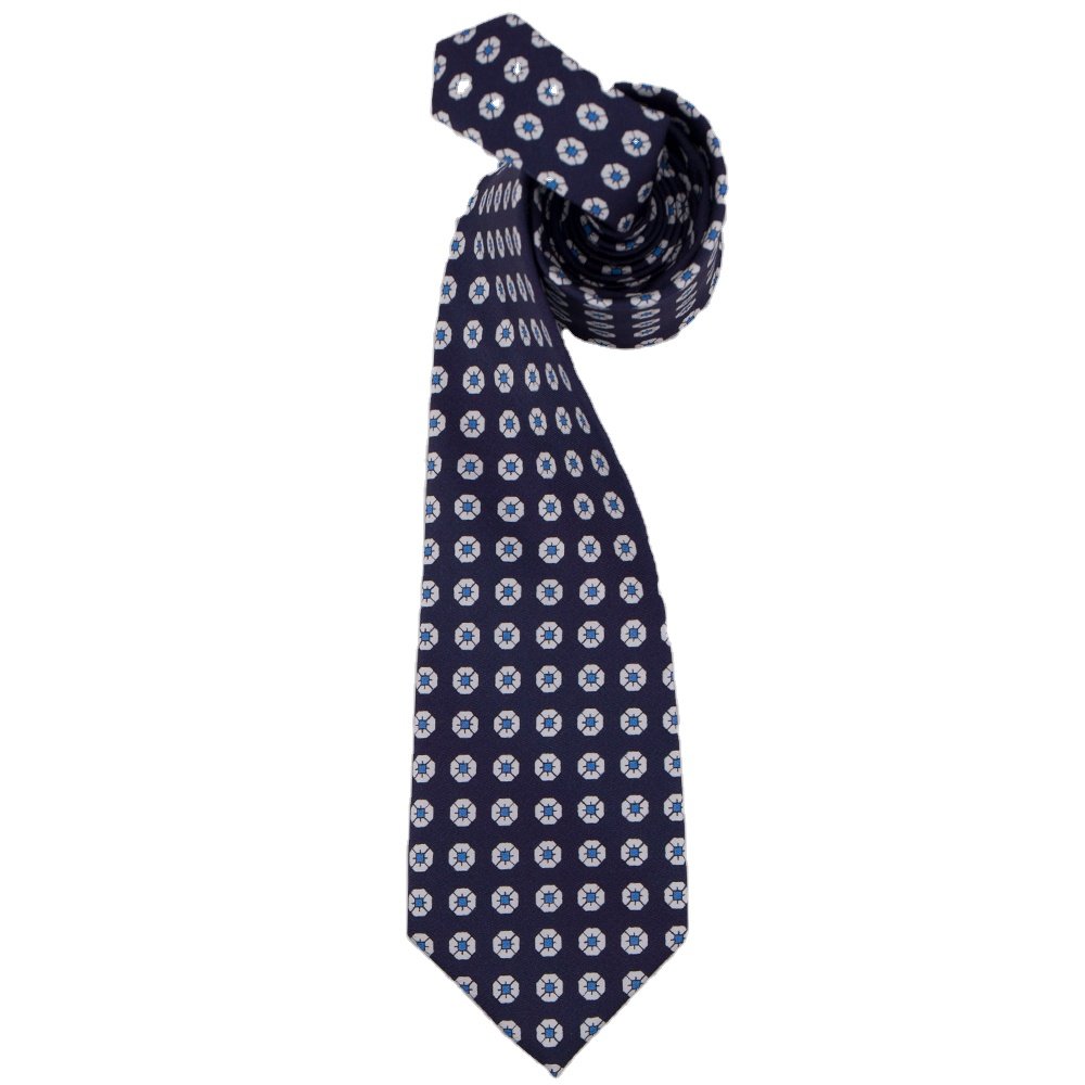 Manxiang Factory Handmade Men Natural Woven Jacquard Silk Tie