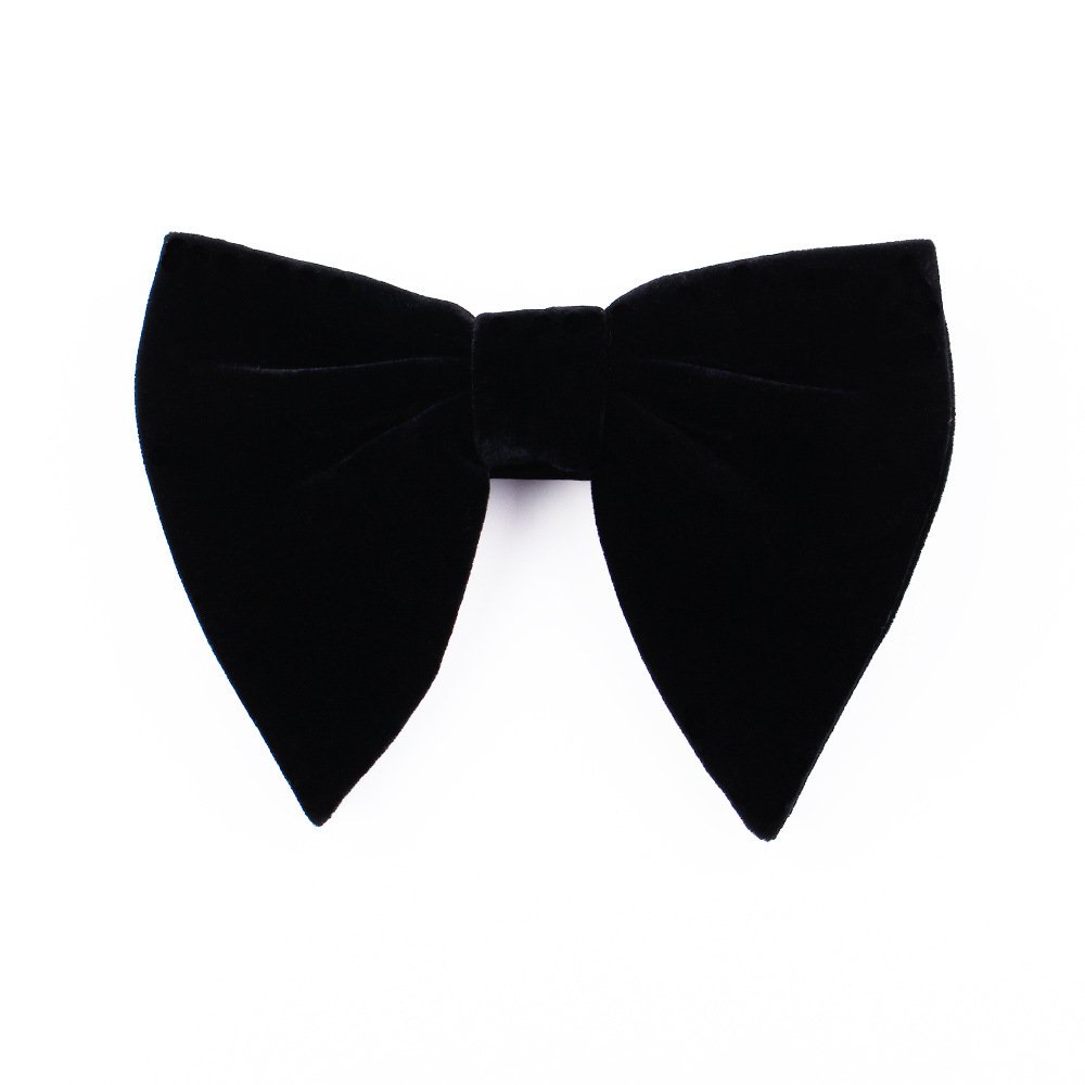 D1242 Mens Formal Tuxedo Bowtie Wedding Party Gentleman Velvet Bow Tie